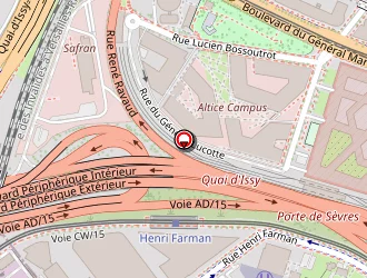 Carte de Bird Vision à Paris