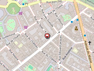 Carte de Salon Luc Coiffure à Paris