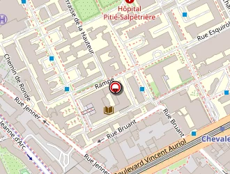 Carte de Villa Cesar à Paris