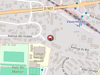 Carte de Tennis Municipal De Vaucresson à Vaucresson