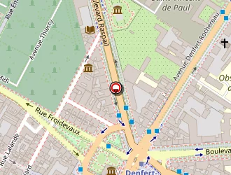 Carte de Point Fleurs à Paris