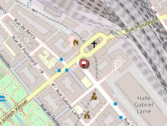 Carte de Hôtel Kyriad à Paris