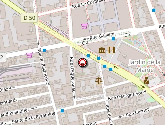 Carte de Globalsensing Technologies à Boulogne-billancourt