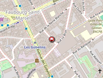 Carte de Lycée Général Colbert à Paris