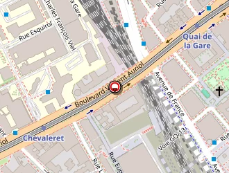 Carte de Brooklyn à Paris