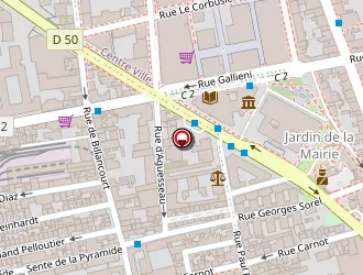 Carte de Businet à Boulogne-billancourt