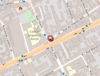 Carte de Da Angelo à Boulogne-billancourt