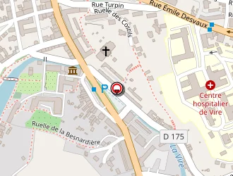 Carte de Deslandes Jacky à Vire