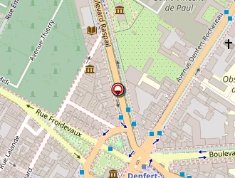 Carte de Mallet Juliette à Paris