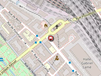 Carte de Central Comics à Paris