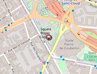 Carte de Pavillon Celeste à Boulogne-billancourt