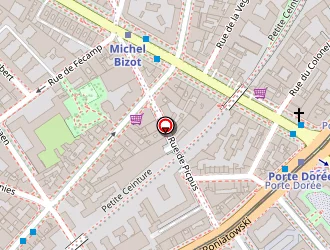 Carte de Stadium Garage à Paris