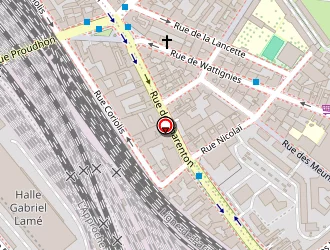 Carte de Centre D'animation à Paris