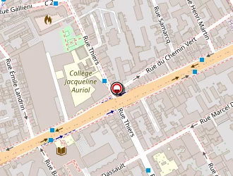 Carte de Groupe Copror à Boulogne-billancourt