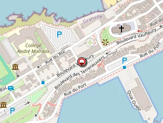 Carte de Delchard à Granville