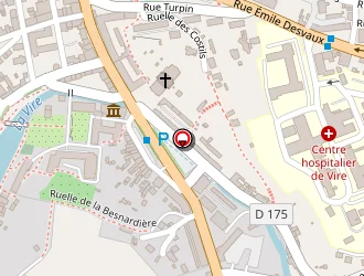 Carte de Auer Emilie à Vire