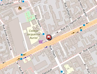 Carte de Odile à Boulogne-billancourt