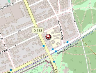 Carte de Association Decroly à Saint-mandé