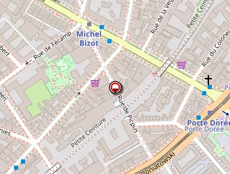 Carte de Becher Alexandre à Paris