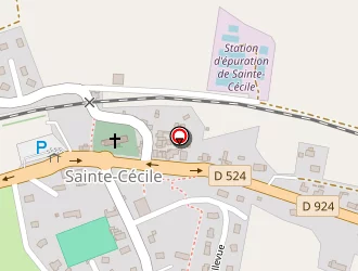 Carte de Le Cecilia à Sainte-cécile