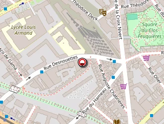 Carte de Le Crocodile Vert à Paris