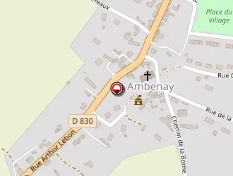 Carte de Ecole à Ambenay