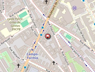 Carte de Cathalagrandjean Arnaud à Paris