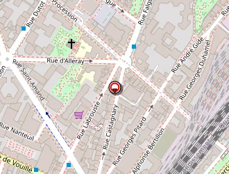 Carte de Centre Animation Sohane à Paris