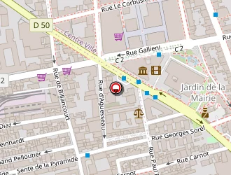 Carte de Sergic à Boulogne-billancourt