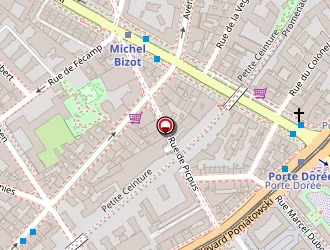 Carte de B Bazar à Paris