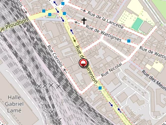 Carte de Lip Productions à Paris