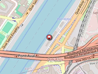 Carte de Cemex Bétons à Paris