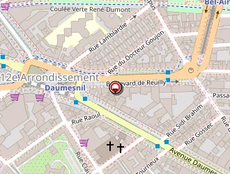 Carte de Francinox à Paris