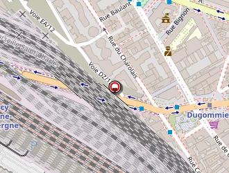 Carte de Flé Agnès à Paris