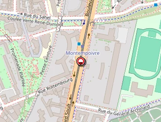 Carte de Lalaut Jean à Paris