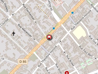 Carte de Hotel De La Poste à Nogent-sur-marne