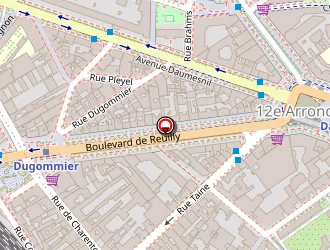 Carte de Tran Hung à Paris