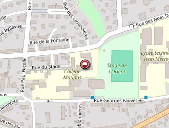 Carte de Boulodrôme à Vire