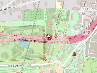 Carte de La Pergola à Saint-cloud