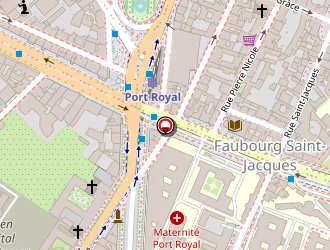 Carte de Cantinella à Paris