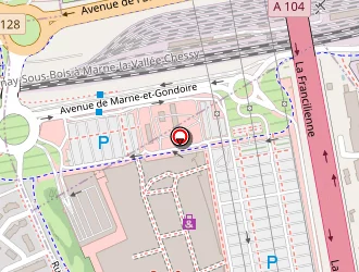 Carte de Carrefour à Collégien