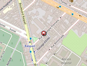 Carte de Ecole Camondo à Paris