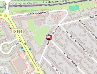 Carte de Aldi Marché à Noisy-le-grand