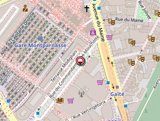 Carte de Endurance Shop à Paris