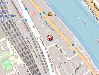 Carte de Hôtel Mercure Paris Austerlitz à Paris