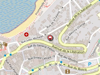 Carte de Douglas à Granville