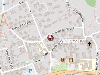 Carte de Espace Madeleine à Vaucresson