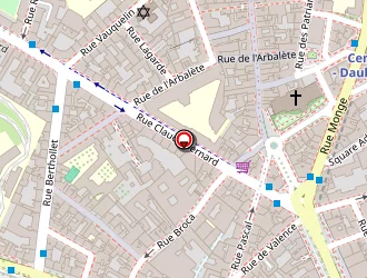 Carte de Selves Et Bes à Paris