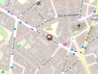 Carte de Institut Andre Neher à Paris