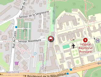 Carte de Adavip à Garches